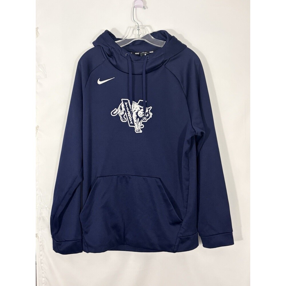 Nike Men’s Villanova Dri- Fit Hoodie Sweatshirt Navy Blue Size Large